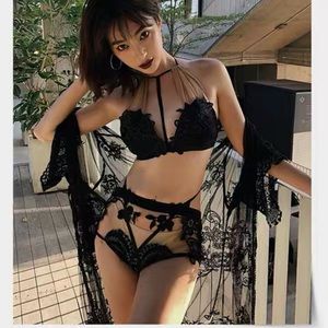 BNWT Black and nude lace fashion bikini
